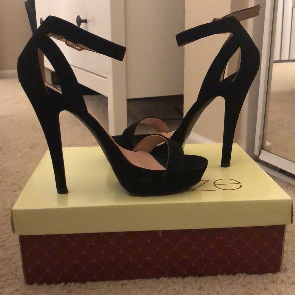 Black heels